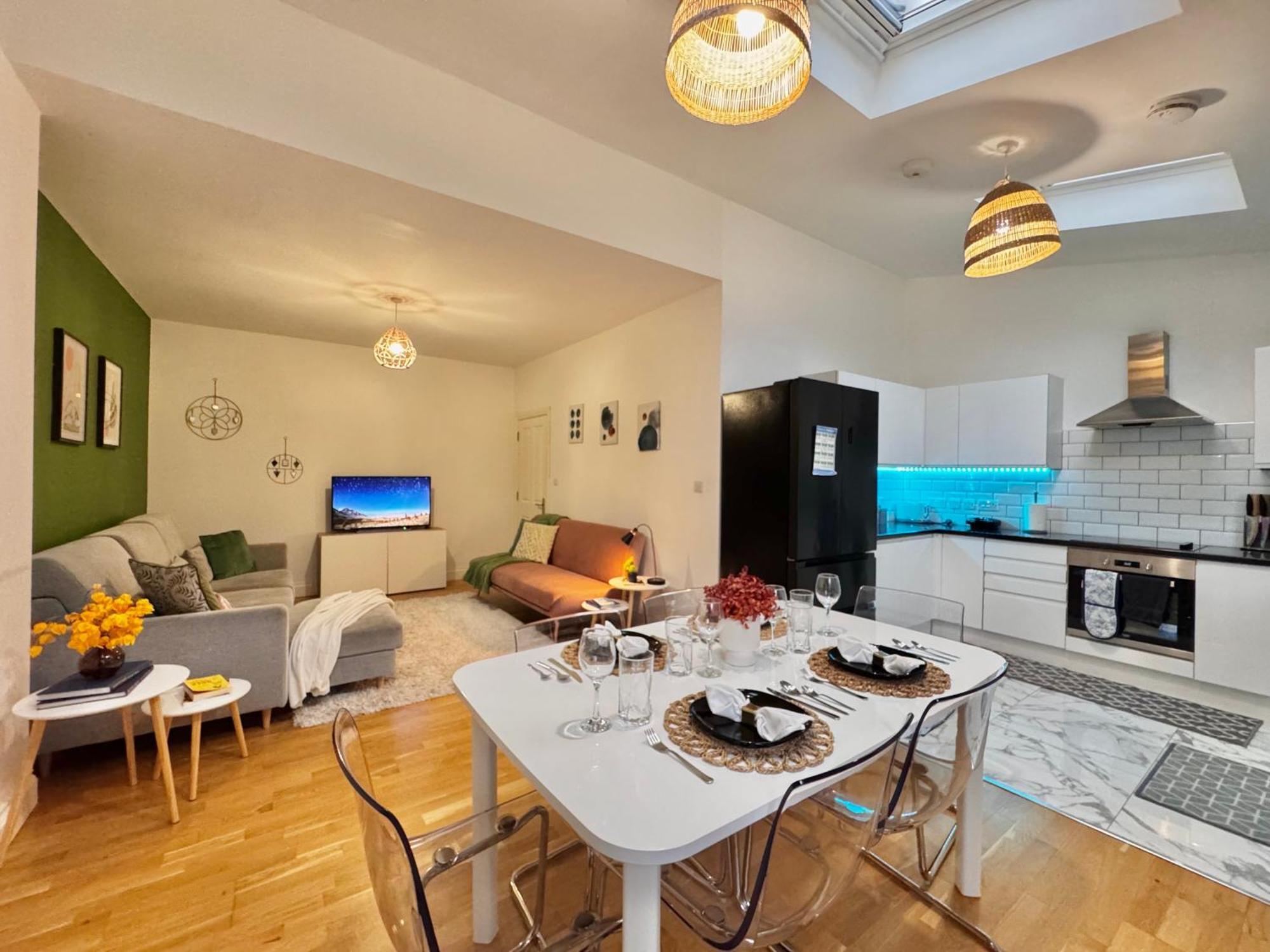 Modern 1-Bed Apt 30Min To Central London & Parking Exterior foto